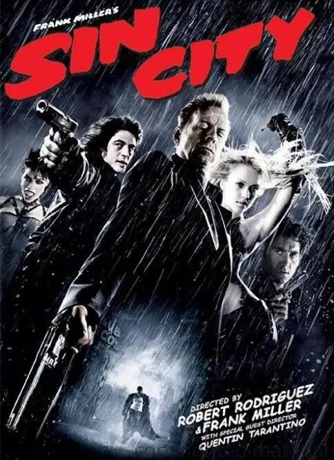 《罪恶之城》：黑白暴力美学，硬汉与美女的宿命交响曲！